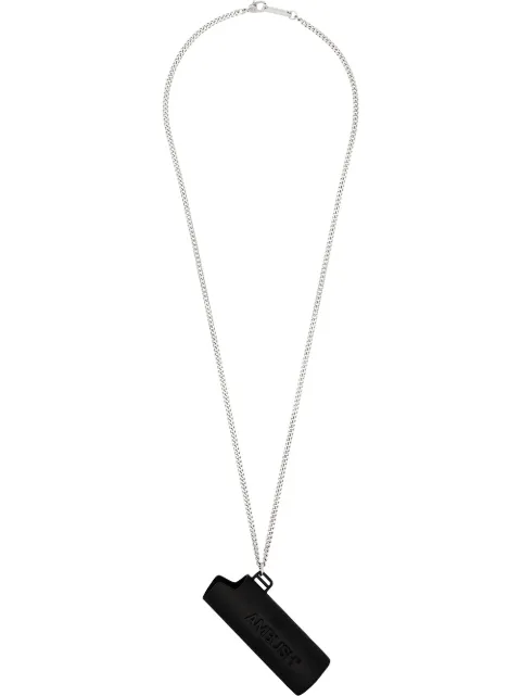 AMBUSH Lighter pendant necklace Black 12112095