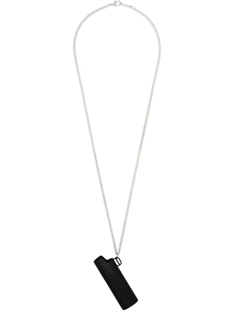 AMBUSH Lighter pendant necklace Black 12112093