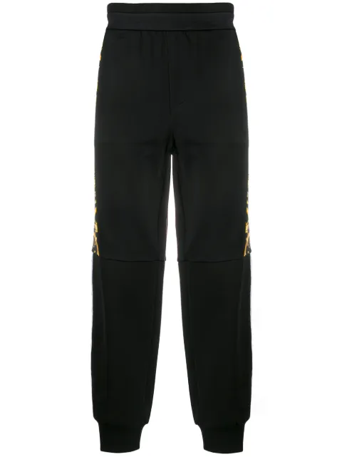 Versace Barocco logo track pants Black A85349A232536