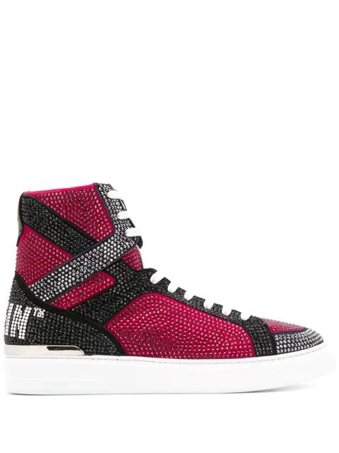 Philipp Plein Money Beast high-top sneakers Black F19SMSC2225PLE075N