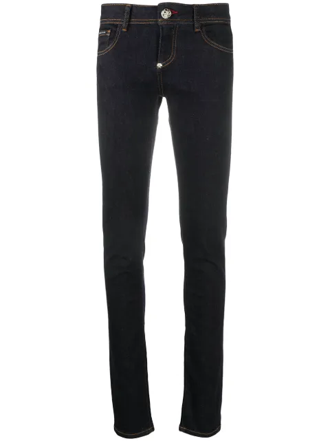 Philipp Plein Basic Slim-Fit jeans Blue P20CWDT1379PDE004N