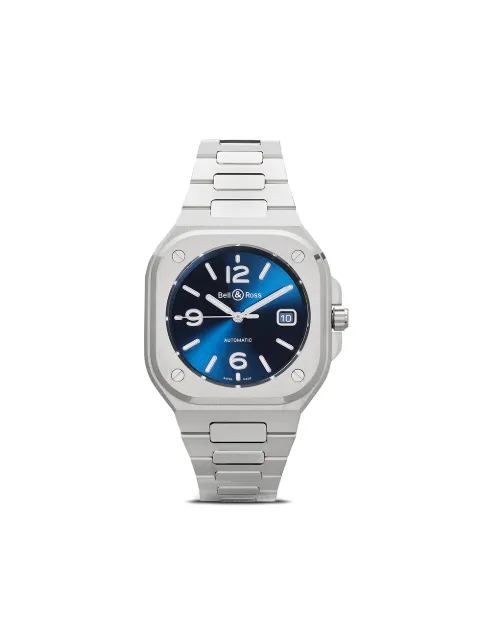 Bell & Ross BR 05 Blue Steel 40mm Blue BR05ABLUSTSST