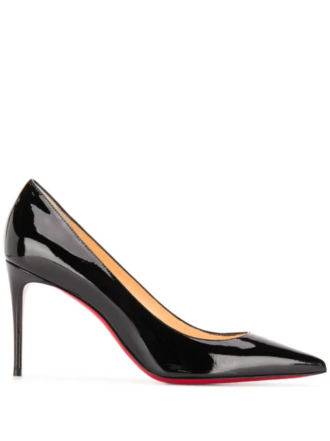 Christian Louboutin 85mm Kate pointed-toe pumps Black 3191416BK01