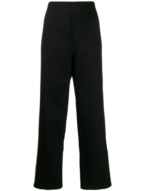 DSQUARED2 contrasting logo track pants Black D8N062560ISA01
