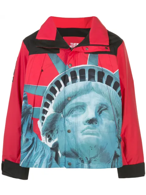 Supreme x The North Face "Statue Of Liberty" mountain jacket Red SU8175