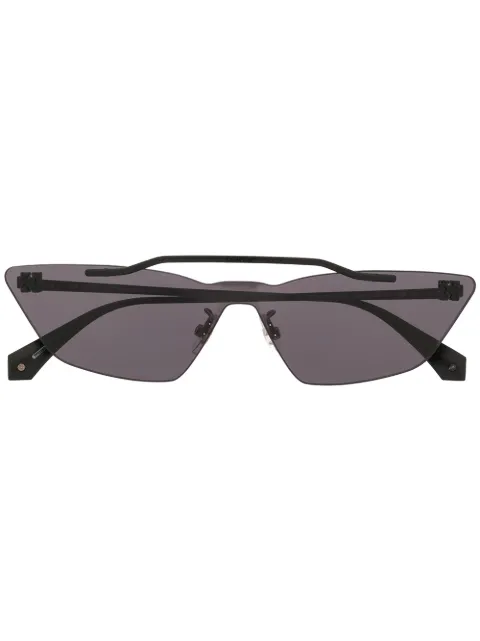 Off-White Eyewear Metal Mask geometric frame sunglasses Black OWRI018S20MET0011000