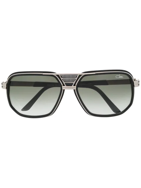 Cazal 666 square frame sunglasses Black MOD666