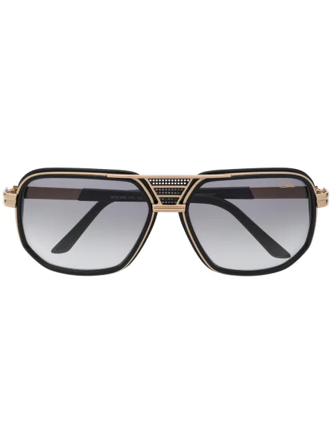Cazal 9082 square-frame sunglasses Black MOD666