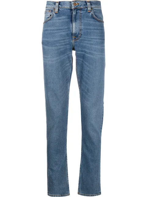 Nudie Jeans Lean Dean straight jeans Blue 113358