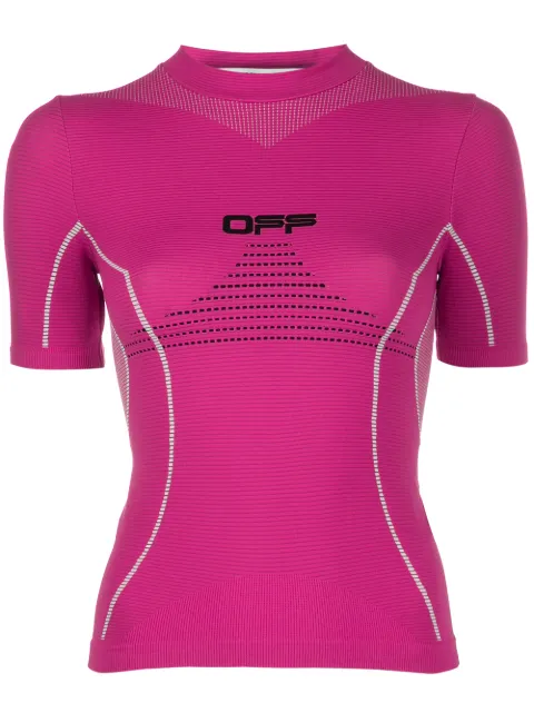 Off-White Active performance top Pink OWAA063R20D860892810