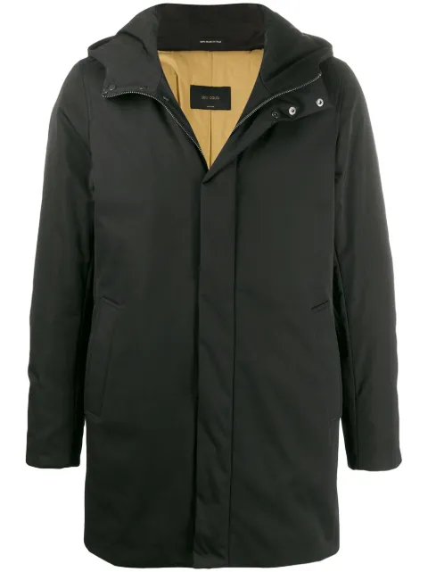 Dell'oglio Cooper hooded padded jacket Black COOPERPATSY05149878