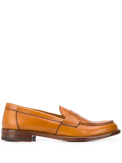 Scarosso Harper slip-on loafers Brown HARPERLOAFCOGCALF