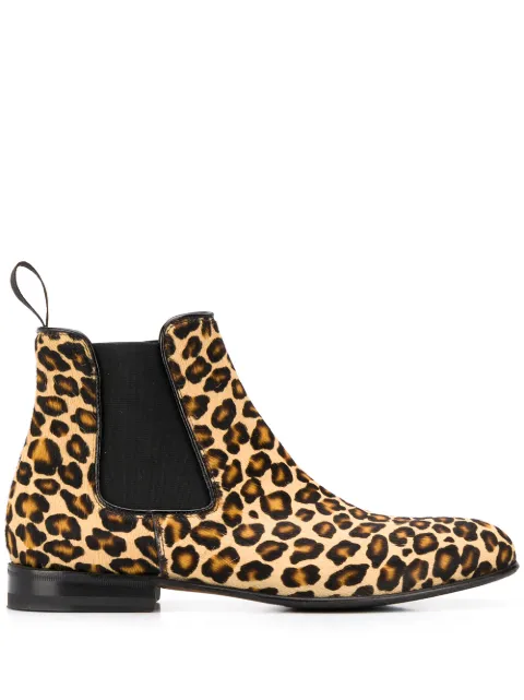 Scarosso Lexi zebra print chelsea boots Neutrals LEXICHELLEOCALF