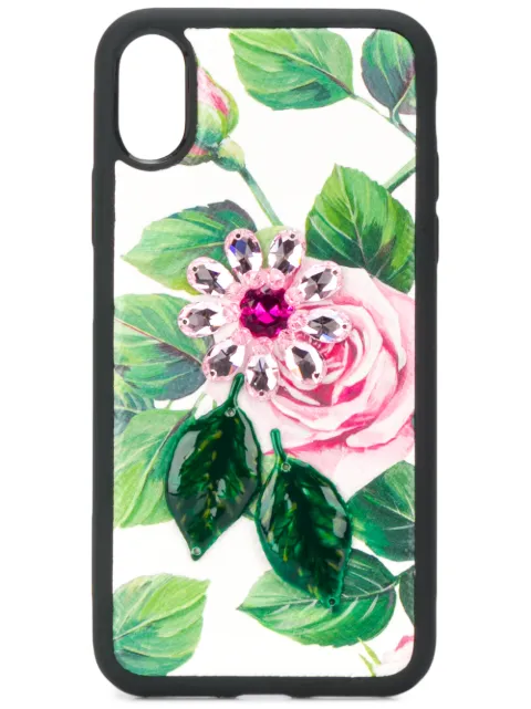 Dolce & Gabbana Dauphine iPhone X case White BI2408AJ761