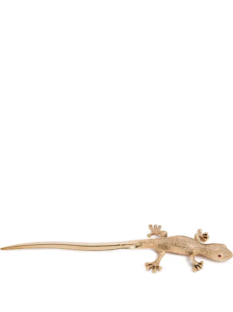 L'Objet Gecko letter opener Gold CU9580