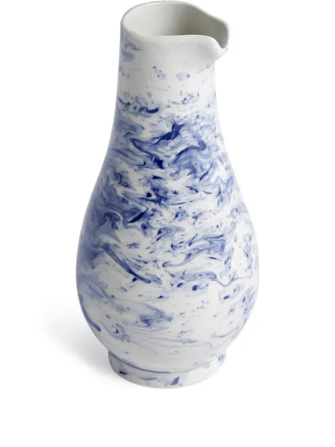 1882 Ltd Indigo Storm jug (20cm) White INDIGOSTORMJUG