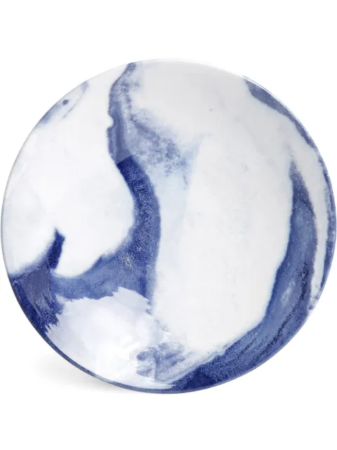 1882 Ltd Indigo Storm serving bowl (36cm) White INDIGOSTORMSWIRLSERVINGBOWL