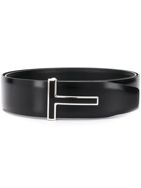 TOM FORD reversible belt Black TB247PLCL052