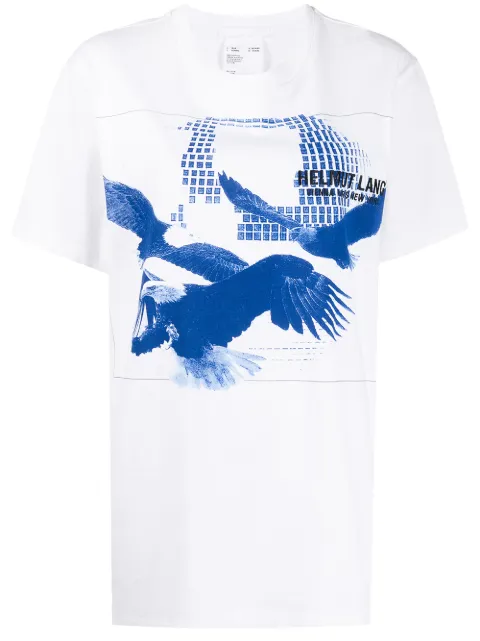 Helmut Lang eagle print T-shirt J09DM514