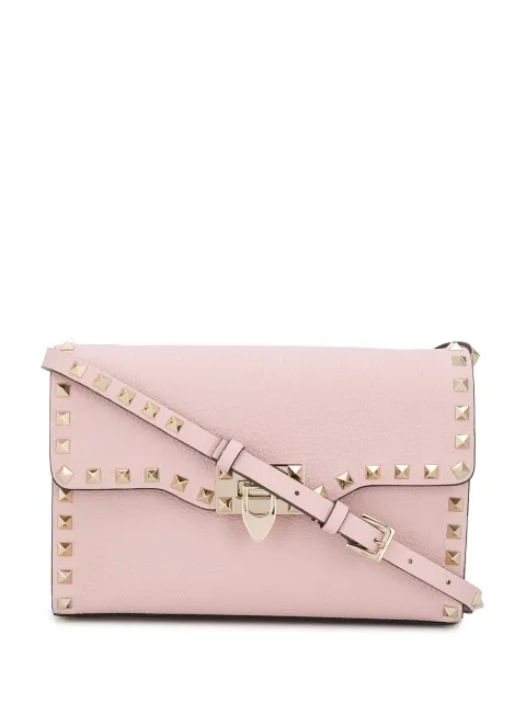Valentino Garavani small Rockstud crossbody bag Pink WB0181VSF