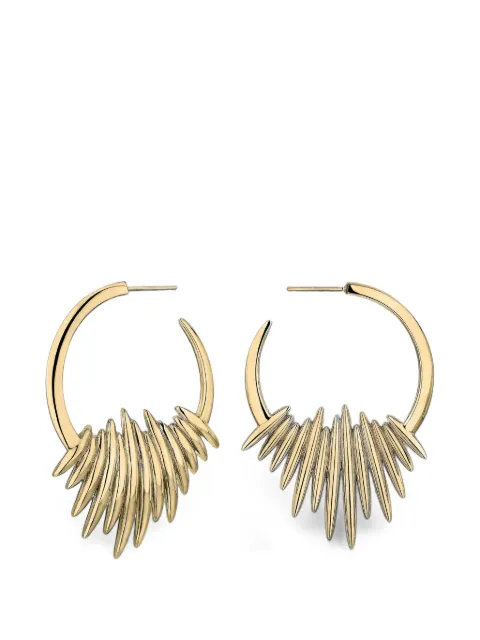 Shaun Leane Quill hoop earrings Gold QU039YVNAEOS