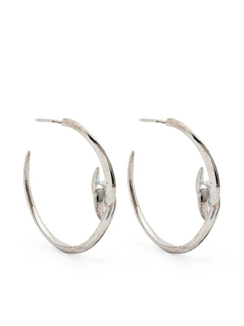 Shaun Leane Hook hoop earrings Silver HT021SSNAEOS