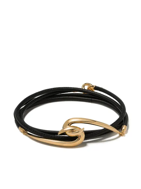 Shaun Leane Hook wrap bracelet Black HT024YVNABZ