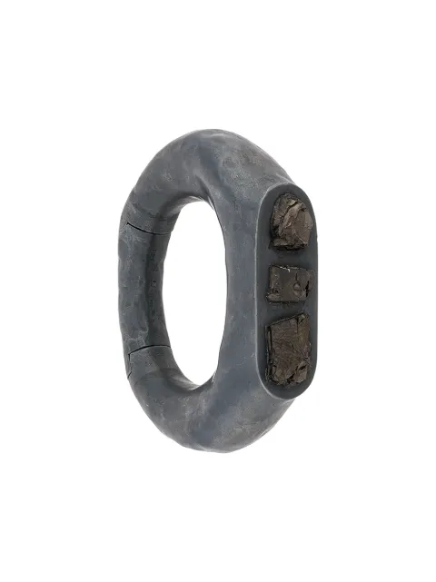 Parts of Four Roman stone bracelet Grey E150210KANS