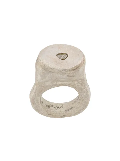 Parts of Four Tall Roman ring Silver E15015MADIA