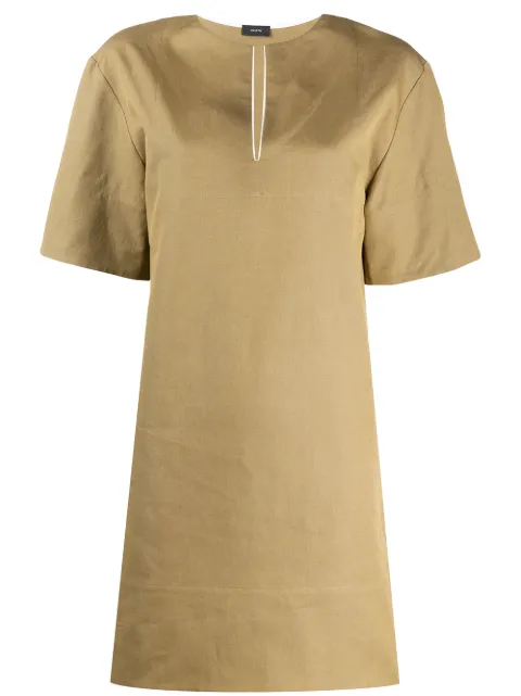JOSEPH long-line tunic top Green JP000851