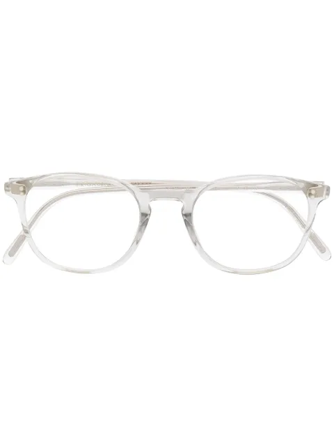Oliver Peoples Finley Vintage round-frame glasses Neutrals OV5397U