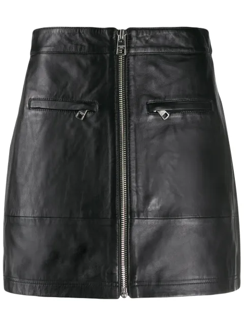 Calvin Klein Jeans zipped straight skirt Black J20J212995