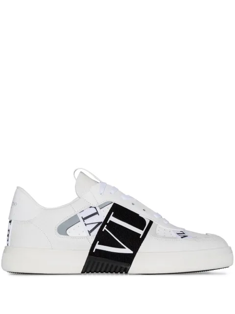 Valentino Garavani VL7N logo-tape sneakers White YS0C58WRQ