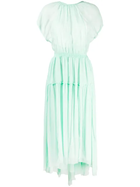 Diesel D-Tangi crepe dress Green 00SIJR0LAXH