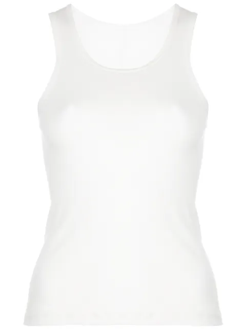 WARDROBE.NYC Release 04 ribbed tank top White W1016R04
