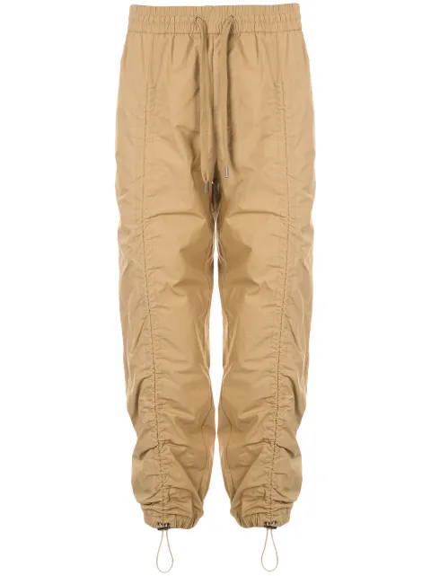 Ports V slim-fit drawstring track pants Brown VN9TCL13HWD048