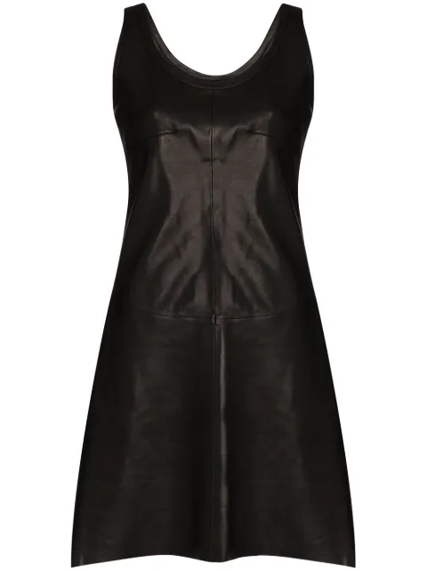 Helmut Lang sleeveless mini dress Black K01HW604