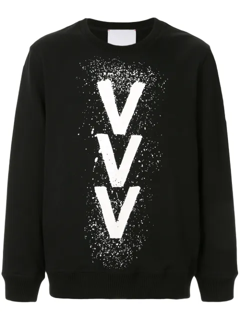 Ports V triple-V print sweatshirt Black VN9KKX04HCC027