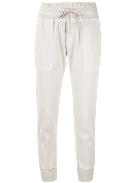 James Perse drawstring waist trousers White WHVJ1677