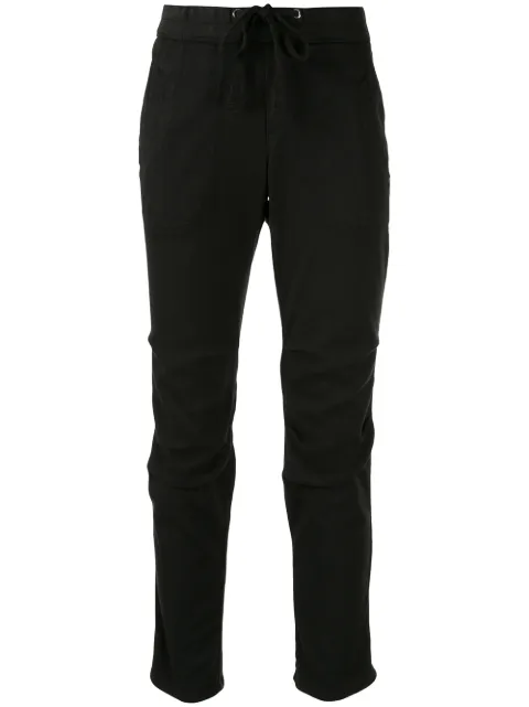 James Perse slim fit trousers Black WKL1730