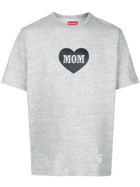 Supreme mom print T-shirt Grey SU5300