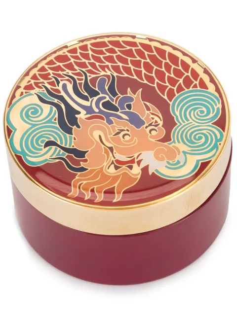 Shanghai Tang dragon-print trinket box Red F18AHD0033HGENDN