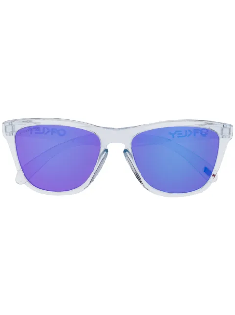 Oakley transparent square frame sunglasses White OO90139013H7