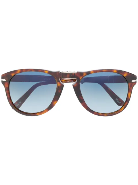 Persol tortoiseshell aviator sunglasses Brown 0PO0714