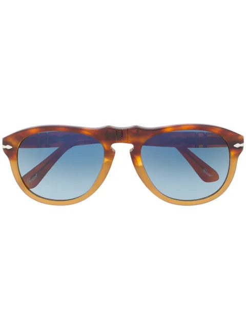 Persol tortoiseshell aviator sunglasses Brown 0PO06491025S354