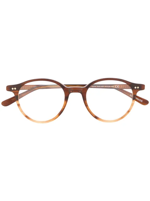 Epos Newpan round-frame glasses Brown NEWPAN