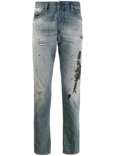 Diesel slim distressed jeans Blue 00SWID0097M