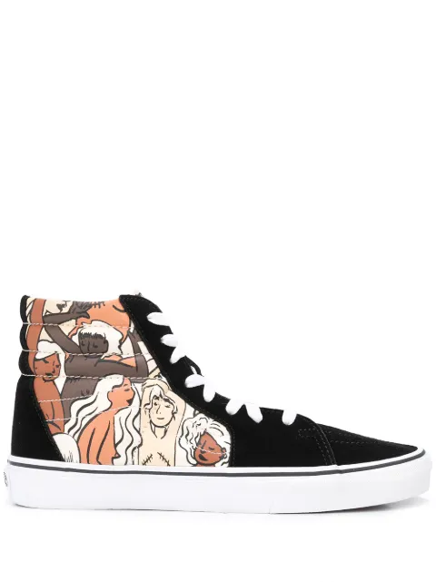 Vans printed panel sneakers Black VN0A4BV6TRL