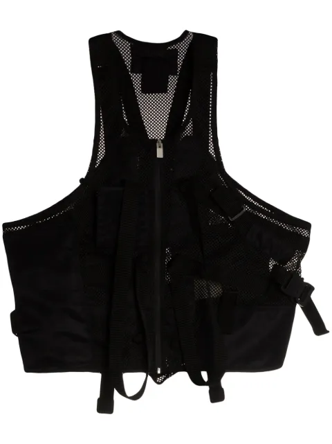 1017 ALYX 9SM tactical zip-up vest Black AAMOU0035FA02BLK0001