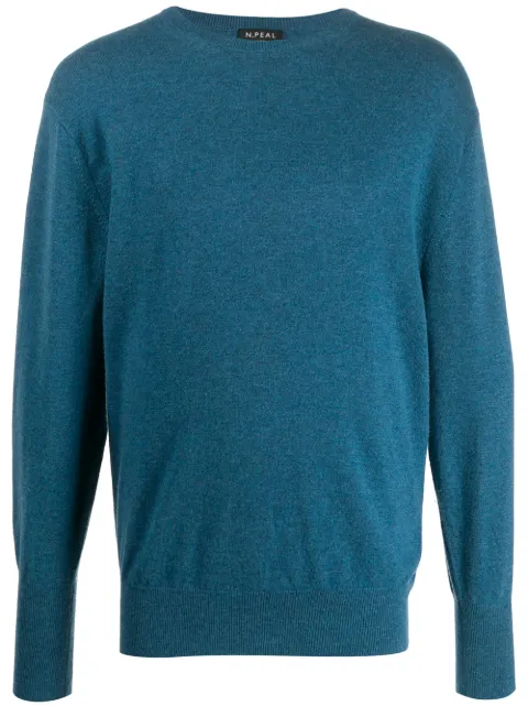 N.Peal crew neck jumper Blue NPG000132JB